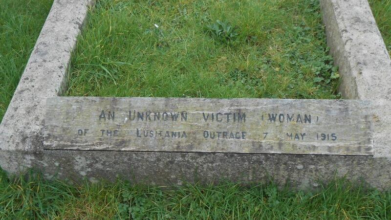 Margaret Shineman (nee MacKenzie) was buried in an unmarked grave at St Multose’s Graveyard in Kinsale, which was marked: “Unknown Victim (Woman) of the Lusitania Outrage’ on her grave.”