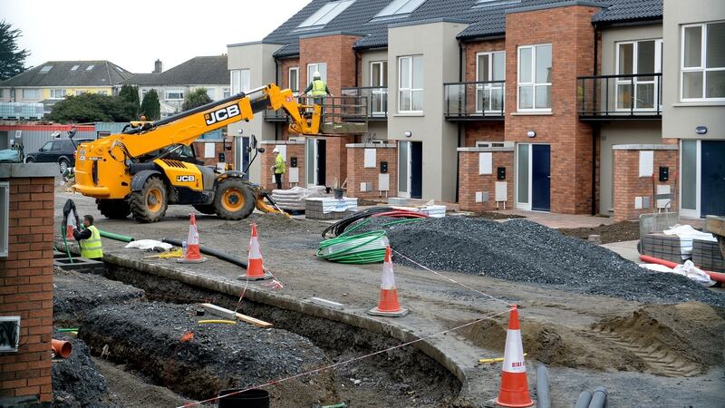 File image of construction at Beaumont, Dublin. File photograph: Cyril Byrne/The Irish Times