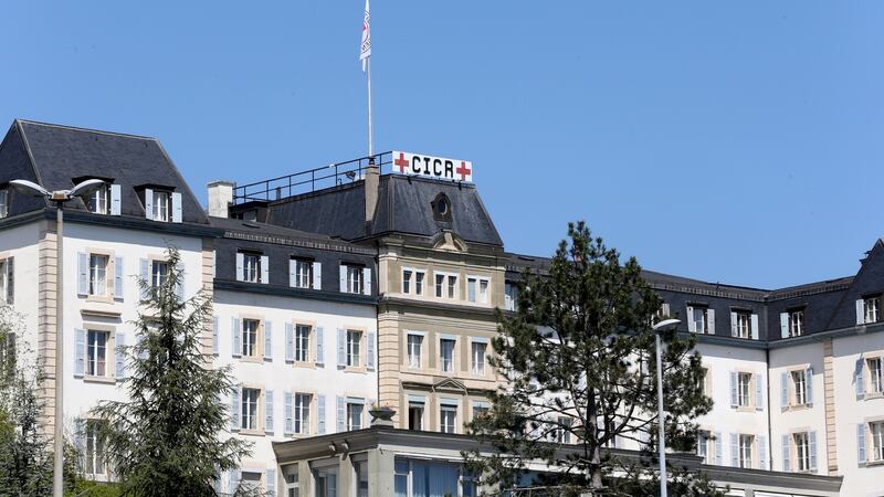 The headquarters of the International Committee of the Red Cross in Geneva, Switzerland. Photograph: Godong/UIG via Getty