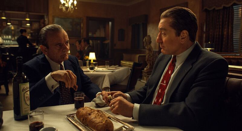 The Irishman: Joe Pesci and Robert De Niro in Martin Scorsese’s film
