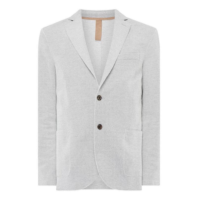Men’s cotton blazer, €425, Eleventy, Brown Thomas