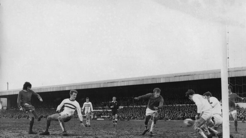 Best completes his hat-trick. Photo: Michael Webb/Getty Images