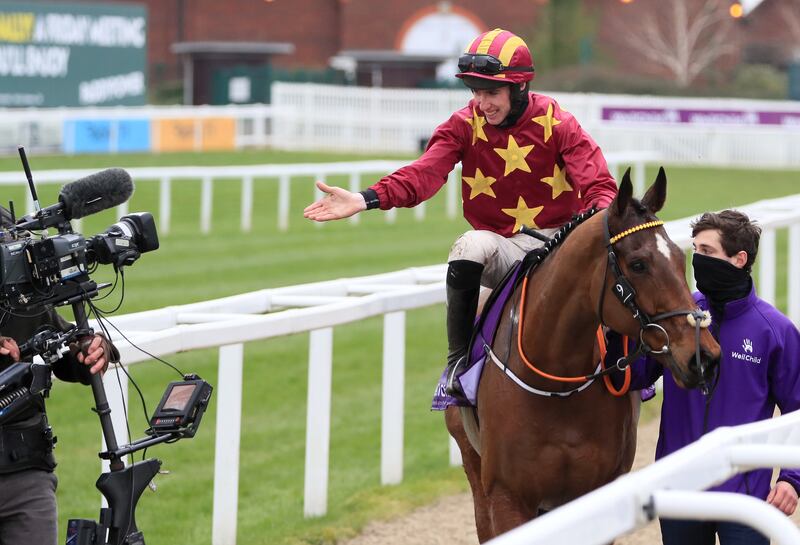 Minella Indo aims for a strong showing at Cheltenham for the third year in a row. Photograph: Mark Cranham/Inpho