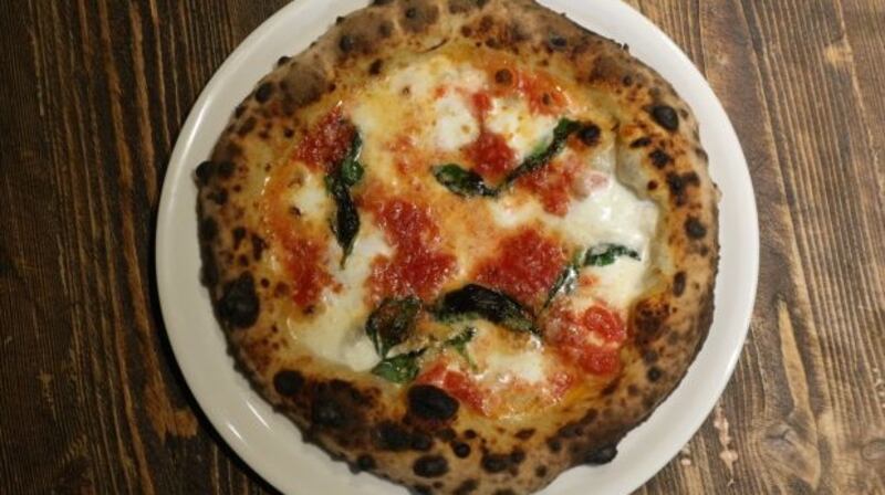 The dough for Reg White’s  pizzas at Little Forest gets a 48-hour slow ferment.