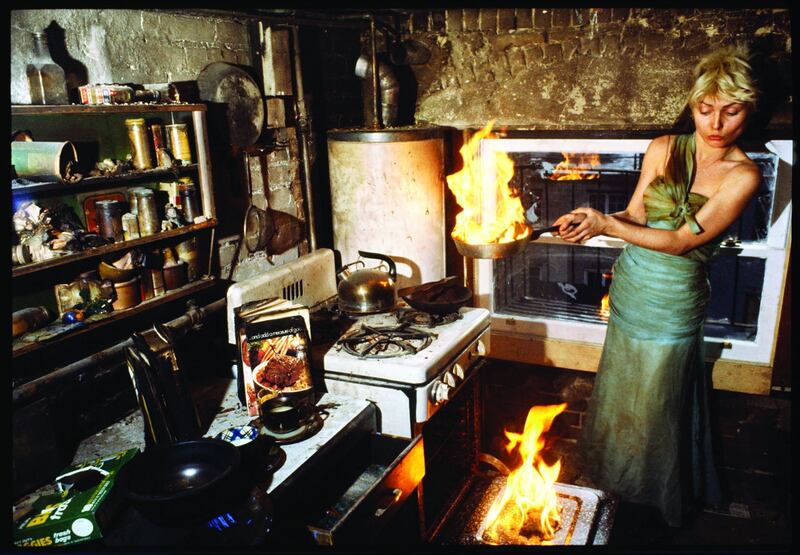 Ring of fire: From the ‘In Marilyn’s Dress’ series. Photograph: Chris Stein/Face It