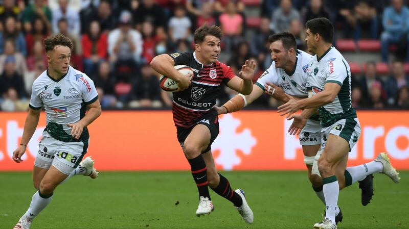 Toulouse scrumhalf Antoine Dupont is the new France captain. Photograph: Valentine Chapuis/AFP via Getty Images