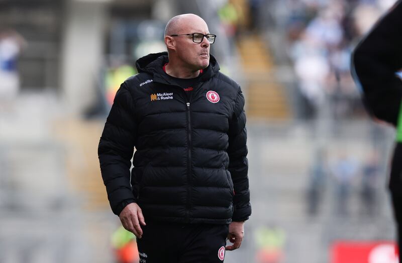 Tyrone manager Malachy O'Rourke. Photograph: Tom Maher/Inpho