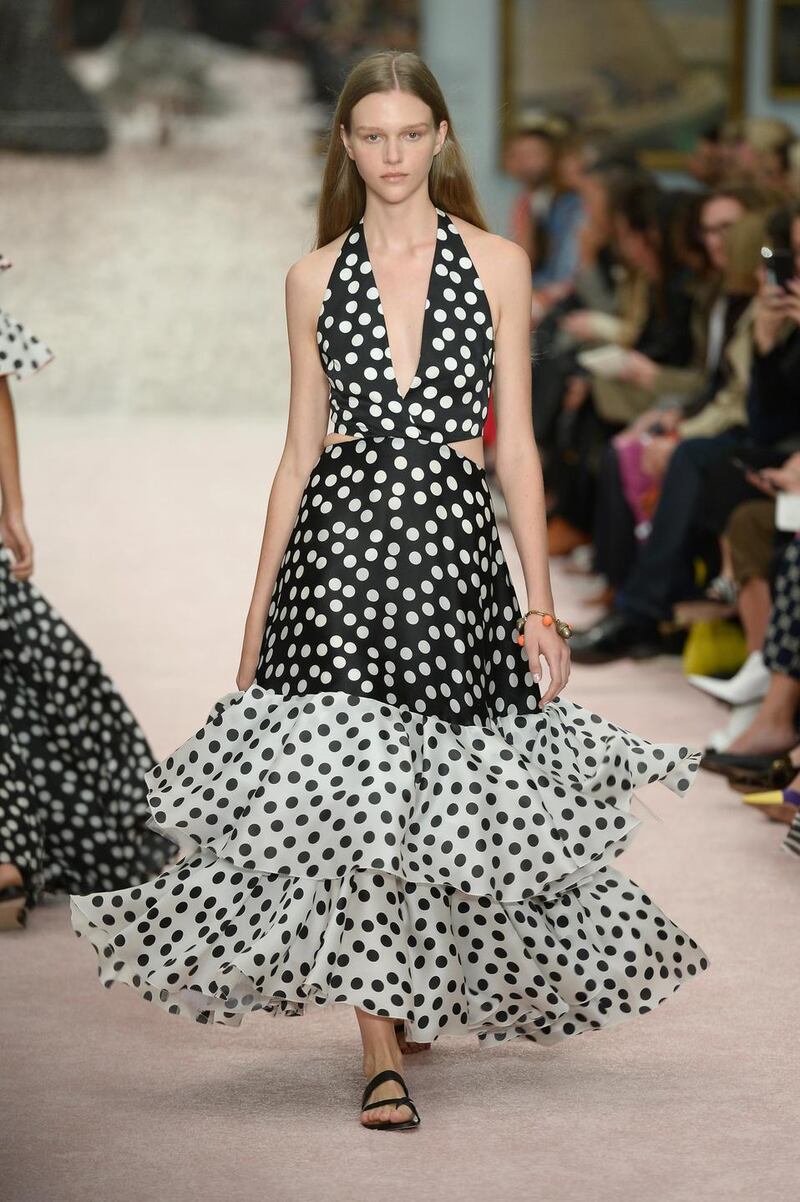 NYFW: Carolina Herrera. Photograph: Fernanda Calfat/Getty