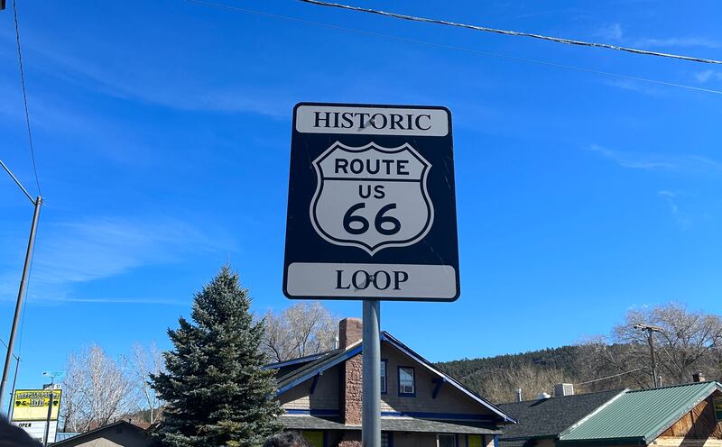 Route 66 at Williams, Arizona. Photograph: Gemma Tipton