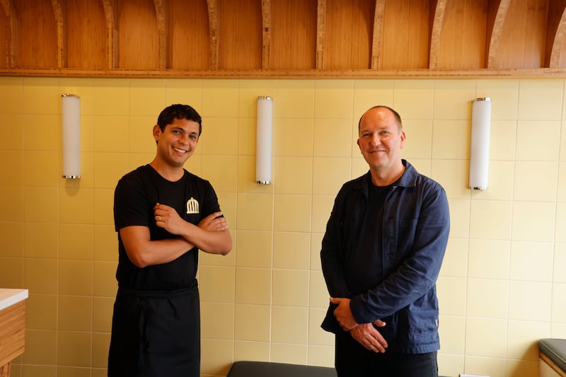 Hawker head chef Thiago Guerra and owner Will Dempsey