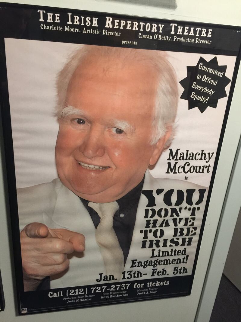 Malachy McCourt poster