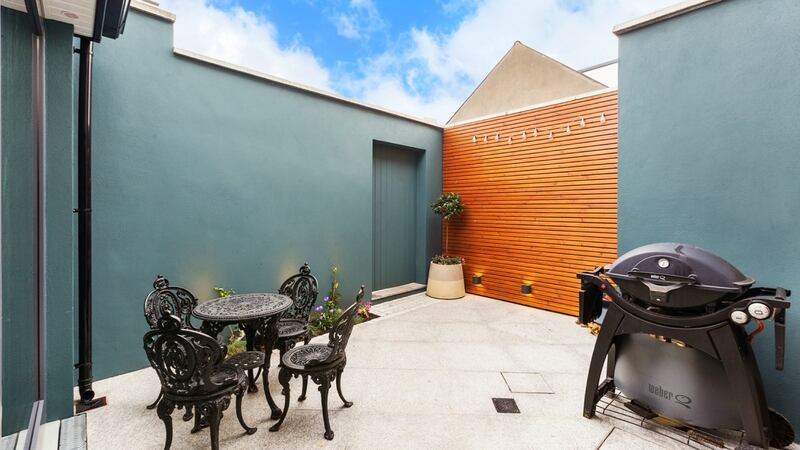 Perfectly formed courtyard