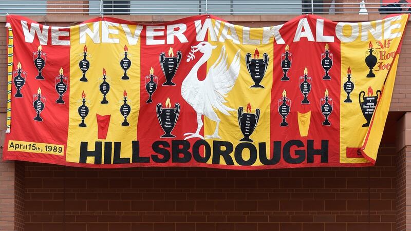 The Monday morning after Hillsborough, we just sat around in silent shock. There was nothng to say. Photograph: Paul Ellis/AFP/Getty