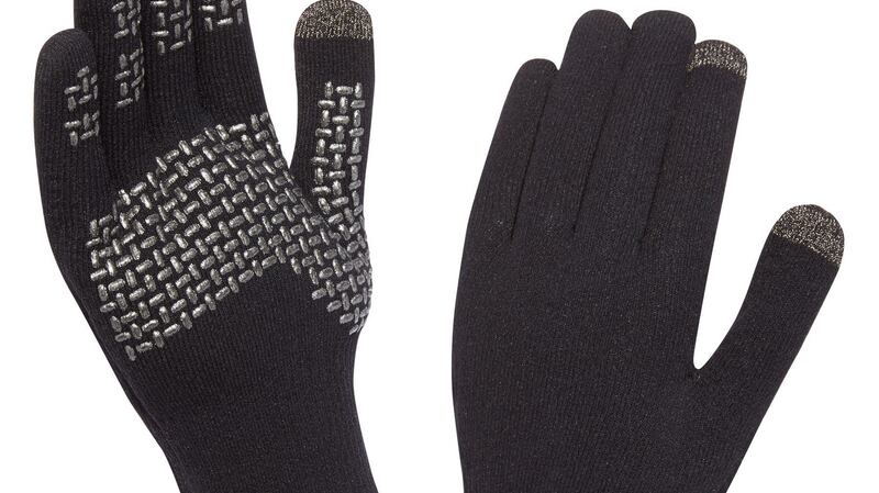 SealSkinz Ultra Grip Gloves, €45, are cosy, breathable and touch-screen compatible.