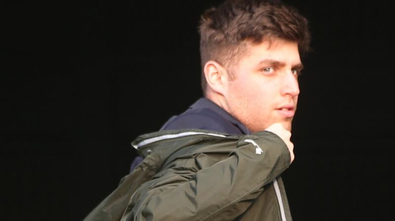 Ethan Nikolaou (23) of Brosna Park, Kilbeggan, Co Westmeath, pictured during the trial. Photograph: Collins Courts
