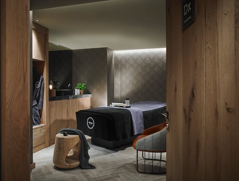 The layout is cleverly planned so that you move through the spa without needing to double back