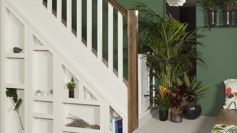 Colortrend’s Jungle Adventure is a strong but warm shade of green that really helps to make an entrance when used on the stairwell as pictured.