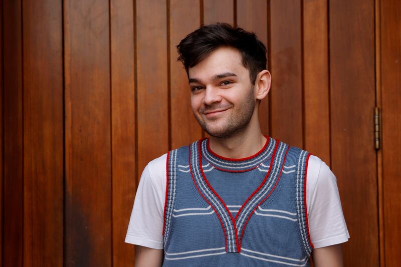 Mihai Mar is committed to ethical production using scavenged materials and waste yarns. Photograph: Alan Betson