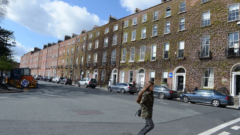 Areas of Georgian Dublin such as Fitzwilliam Square were not simply random patchworks of individual plot developments, but  carefully controlled streetscapes and building types decided on by the great developers, including the Wide Street Commissioners, the Gardiner Estate and the Pembroke Estate. Photograph: Cyril Byrne