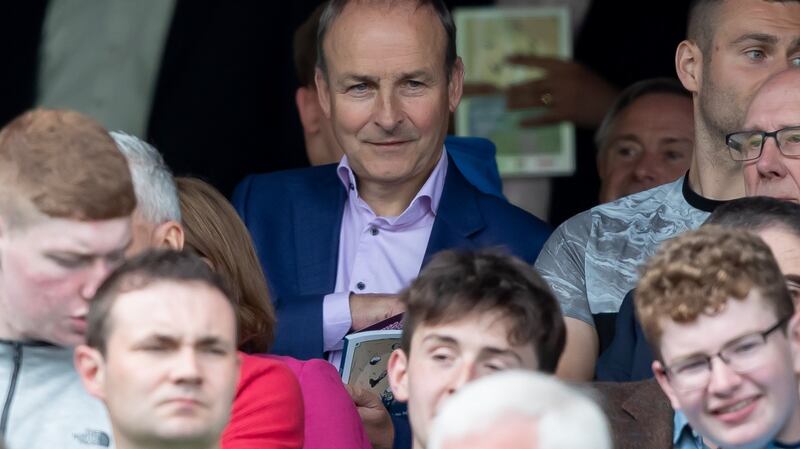 Micheál Martin attending last September’s All-Ireland SFC Final between Dublin and Kerry at Croke Park. Photograph: Morgan Treacy/Inpho