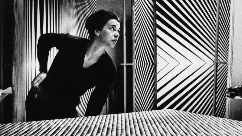 Artist Bridget Riley in 1963. Photograph: Getty Images