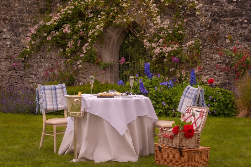 Adare Manor’s luxury offering comes with a personal picnic butler