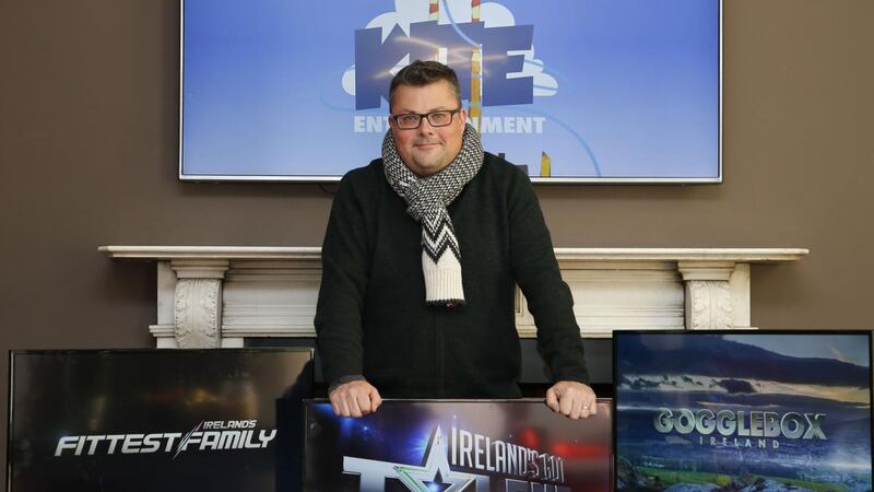 Darren Smith, television producer and  managing director of Kite Entertainment. Photograph: Nick Bradshaw/The Irish Times
