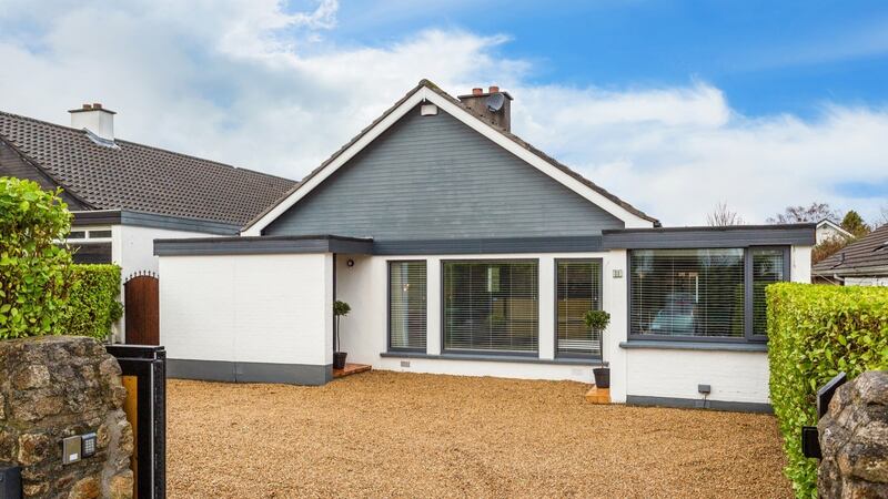 11 Cornelscourt Road, Foxrock,  Dublin 18: extends to 165sq m of space with a further 37sq m of attic.