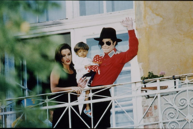 Lisa Marie in Budapest with Michael Jackson in 1994. Photograph: Sygma via Getty Images