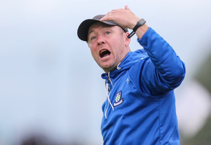Monaghan manager Vinnie Corey: has a feel for Monaghan football that is hard to replicate, Photograph: Ken Sutton/Inpho