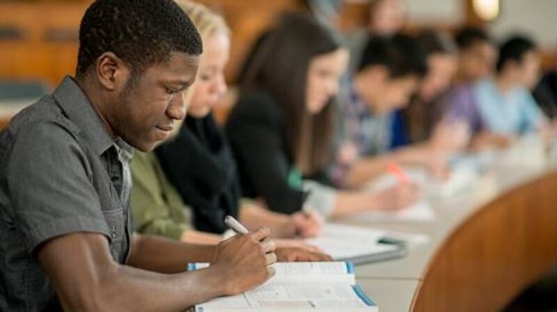 Overall, the number of people with third-level qualifications is continuing to rise. Last year, 45 per cent of 25- to 64-year-olds had a third-level qualification, compared to 36 per cent in 2009. File photograph: Getty Images