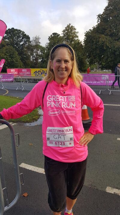 Catriona Kennedy: “I am lucky I have plenty of parks to choose from as running has hugely benefited me as my lungs are now stronger.”