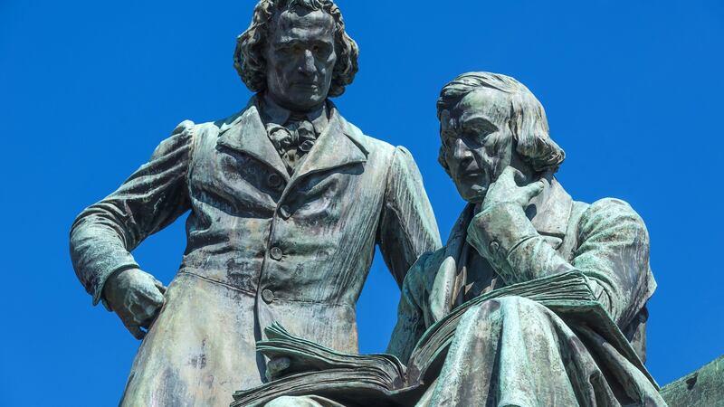 Hanau is the birthplace of the Brothers Grimm who, just over 200 years ago, published their first collection of tales. Photograph:  Prisma by Dukas/Universal Images Group via Getty