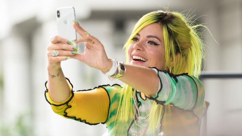 Lily Allen performs  in London in August 2018. Photograph: Jeff Spicer/Getty Images