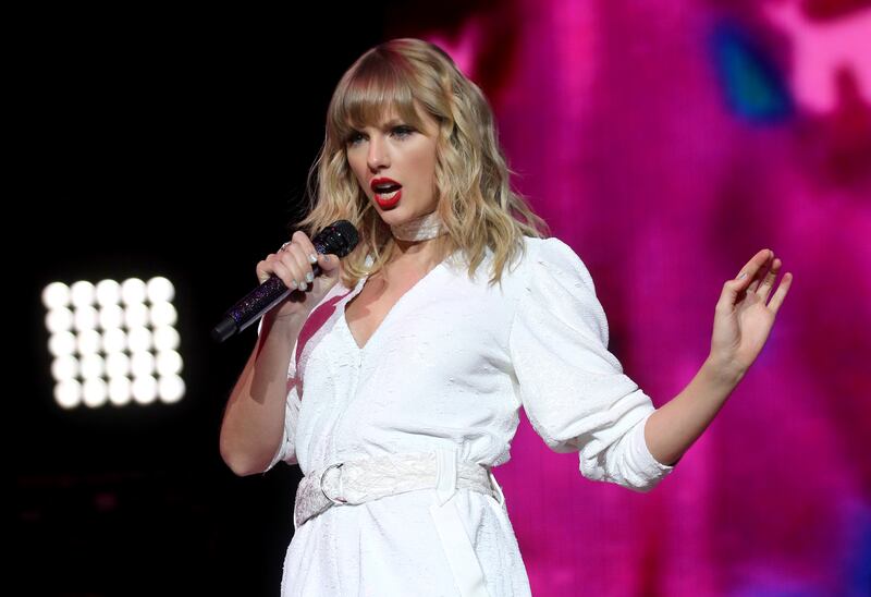 Taylor Swift's three Dublin concerts at the Aviva Stadium in June are expected to provide a significant economic boost to the hospitality sector. Photograph: AP 