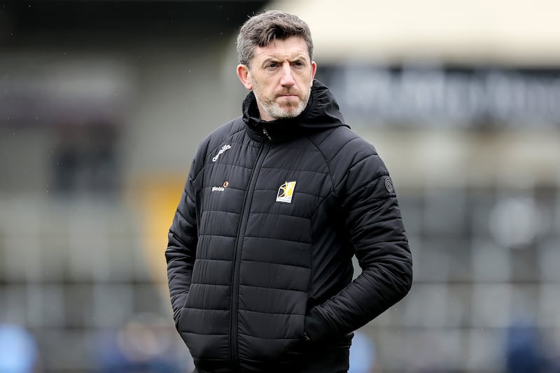Davy Fitzgerald says Kilkenny fans need to be patient with their county's manager, Derek Lyng (above). Photograph: Laszlo Geczo/Inpho