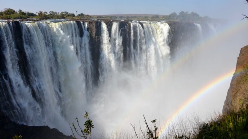 Victoria Falls/Mosi-oa-Tunya in full flow. Photograph: Getty Images