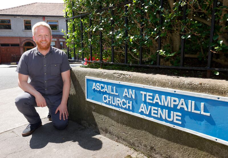 Brian Ó Raghallaigh, a lead investigator of Dublin City University’s Gaois research group, which runs Logainm.ie. Photograph: Alan Betson 
