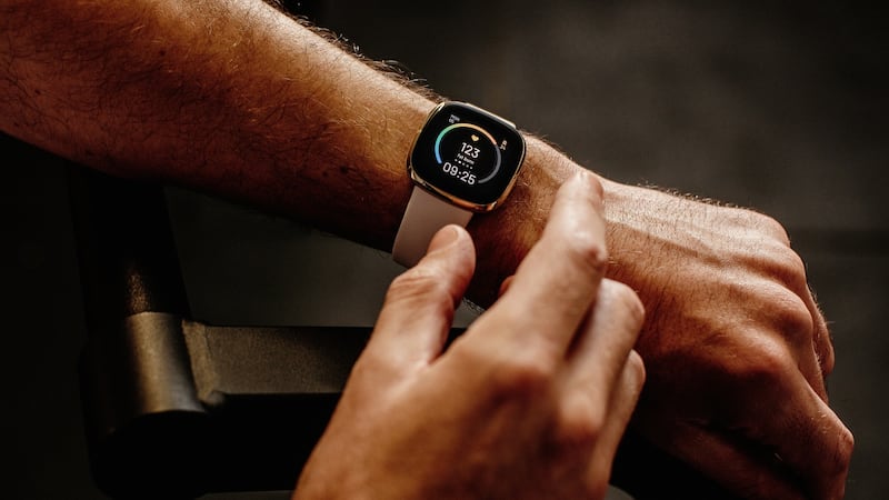 Stuart describes the Fitbit Sense as like having a “little personal trainer on your wrist”.