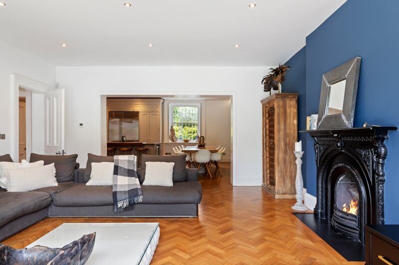 Basement living area