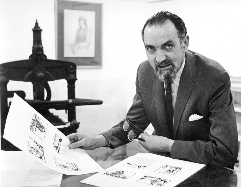 Liam Miller, publisher of the Dolmen Press. Photograph: Jack McManus