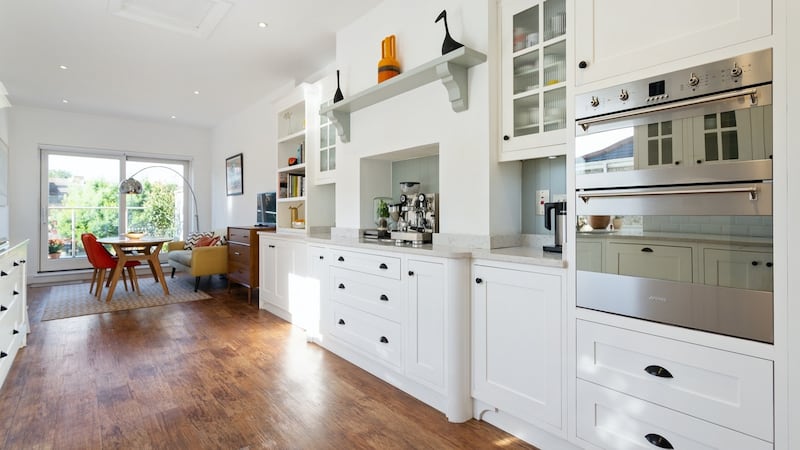 Kitchen/informal dining area  leading to terrace