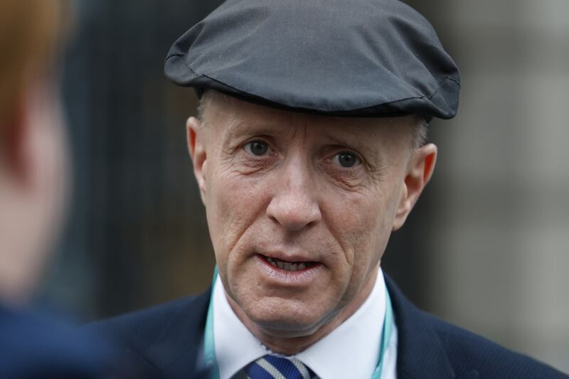 Michael Healy-Rae said he wanted a 'fair and full choice' for voters in the presidential election. Photograph: Nick Bradshaw