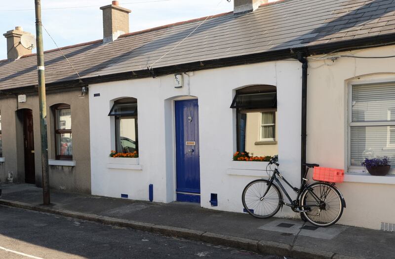 Stoneybatter: the Dublin village is a warren of terraced houses. Photograph: Dara Mac Dónail