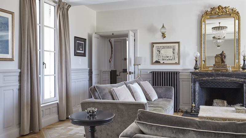 A Thurman sofa made by the Irish company Orior in Newry.