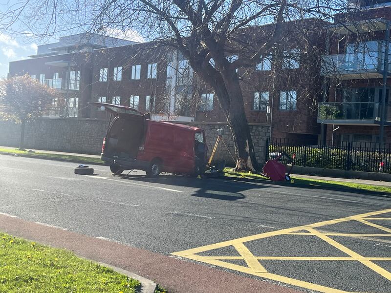 The scene of a crash ref Neville Kearns story