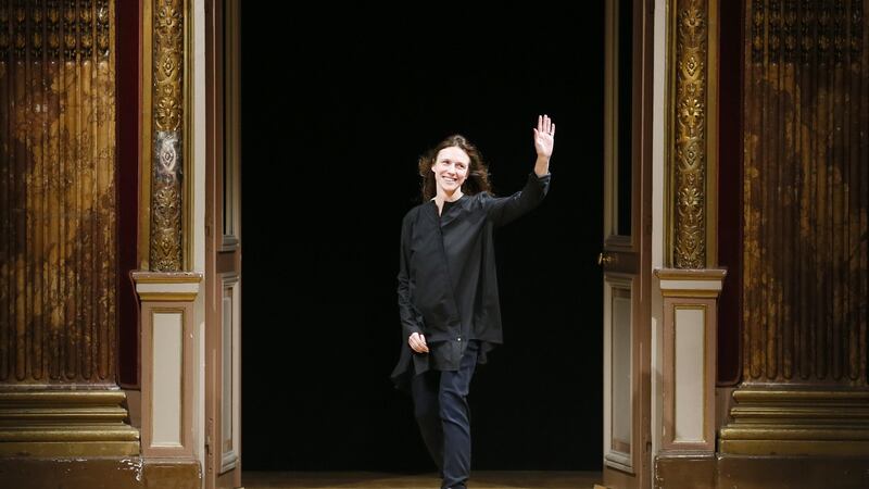 Sharon Wauchob: showing at London Fashion Week on Tuesday. Photograph  Patrick Kovarik/AFP/Getty Images