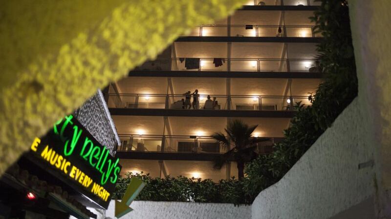 Santa Ponsa: many Irish Leaving Cert students stay in the Deya complex. Photograph: Tomeu Coll