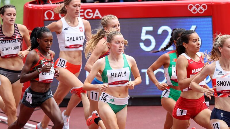 Sarah Healy also missed out in the 1,500m. Photo: Bryan Keane/Inpho