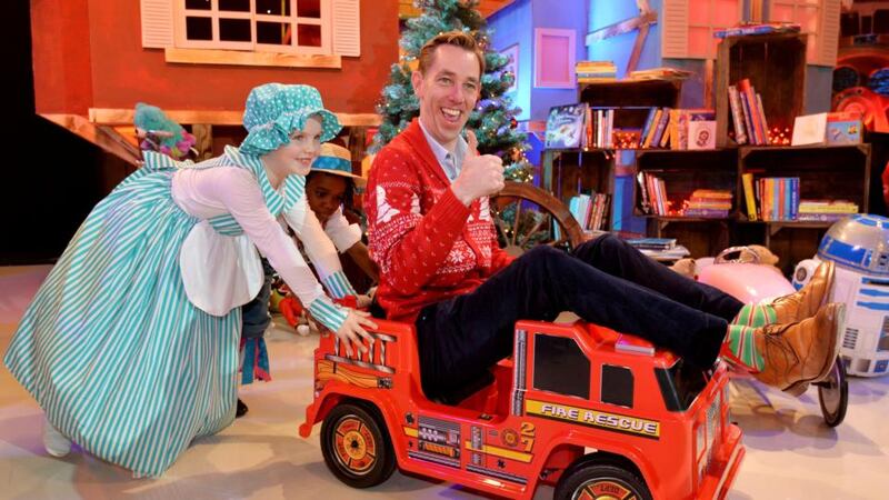 The Late Late Toy Show: Christmas-jumper-clad host Ryan Tubridy. Photograph: Alan Betson